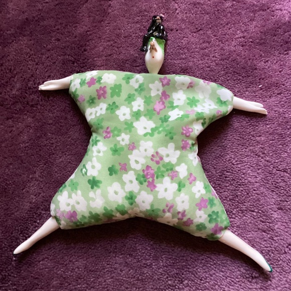Vintage Poupee Millet Skunkhead Bean Bag Doll - Picture 3 of 8